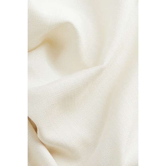 NWT H&M Peplum Blouse Top Natural White, Size S - Picture 4 of 7